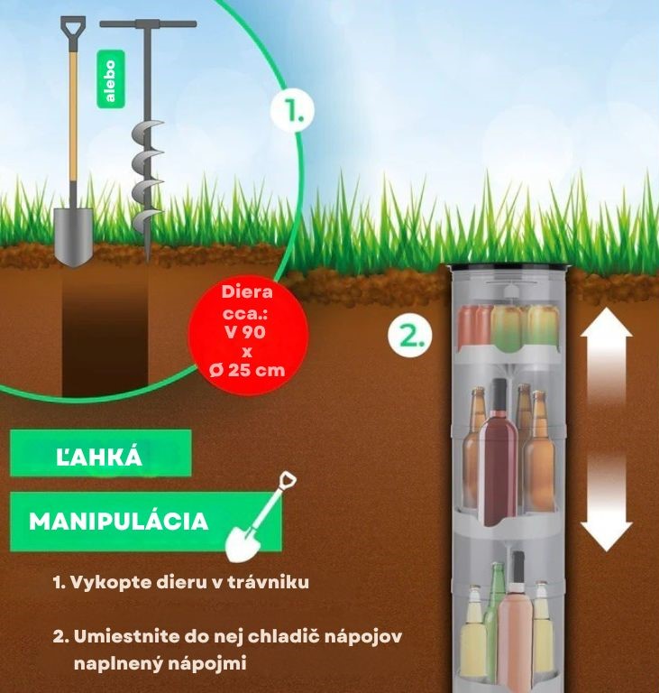 MaxxMee Chladič fliaš do zeme 07015 (1)